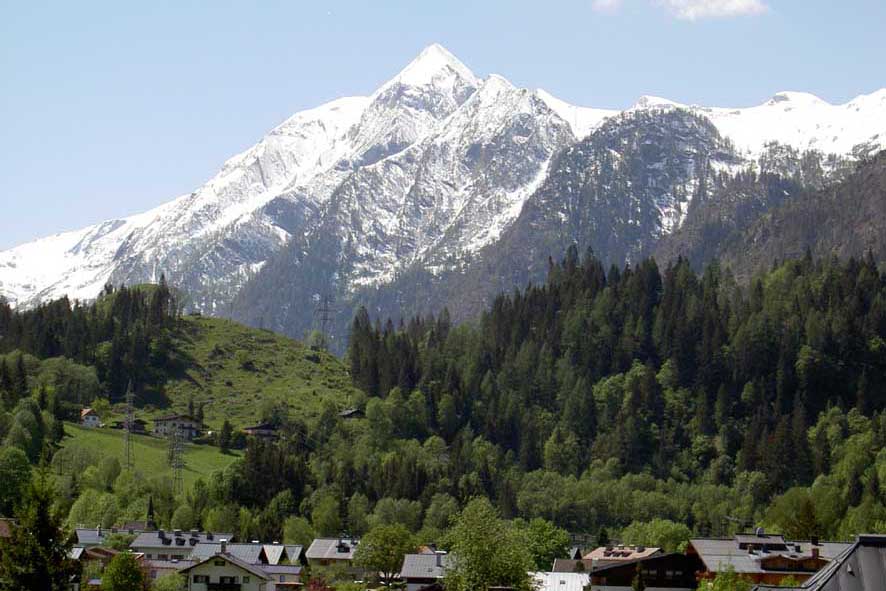 View to the Kitzsteinhorn